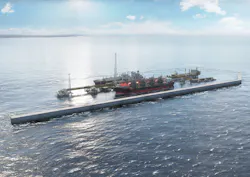 The Greater Tortue/Ahmeyim LNG project is located on the maritime border of Mauritania and Senegal, West Africa. The Greater Tortue/Ahmeyim LNG project is located on the maritime border of Mauritania and Senegal, West Africa.