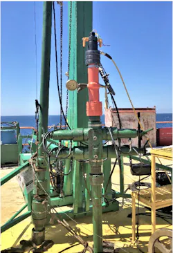 FiberLine Intervention technology being deployed offshore. FiberLine Intervention technology being deployed offshore.