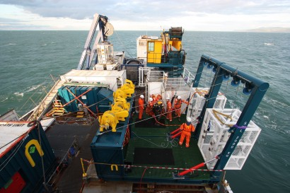 The company has won contracts offshore Egypt and Abu Dhabi.