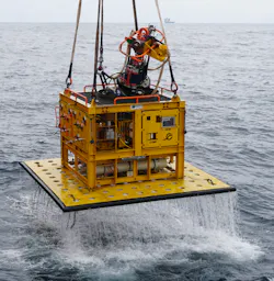 The Subsea Safety Module operating offshore Ghana. The Subsea Safety Module operating offshore Ghana.
