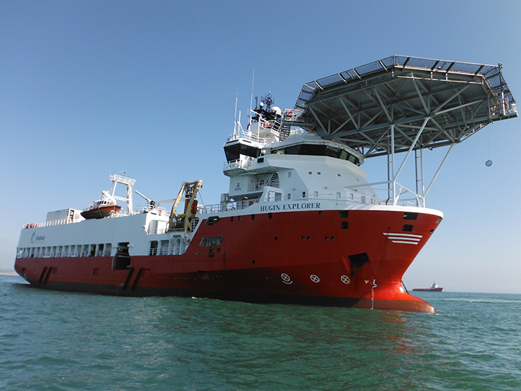 The Hugin Explorer will be deployed in the Gulf of Mexico.