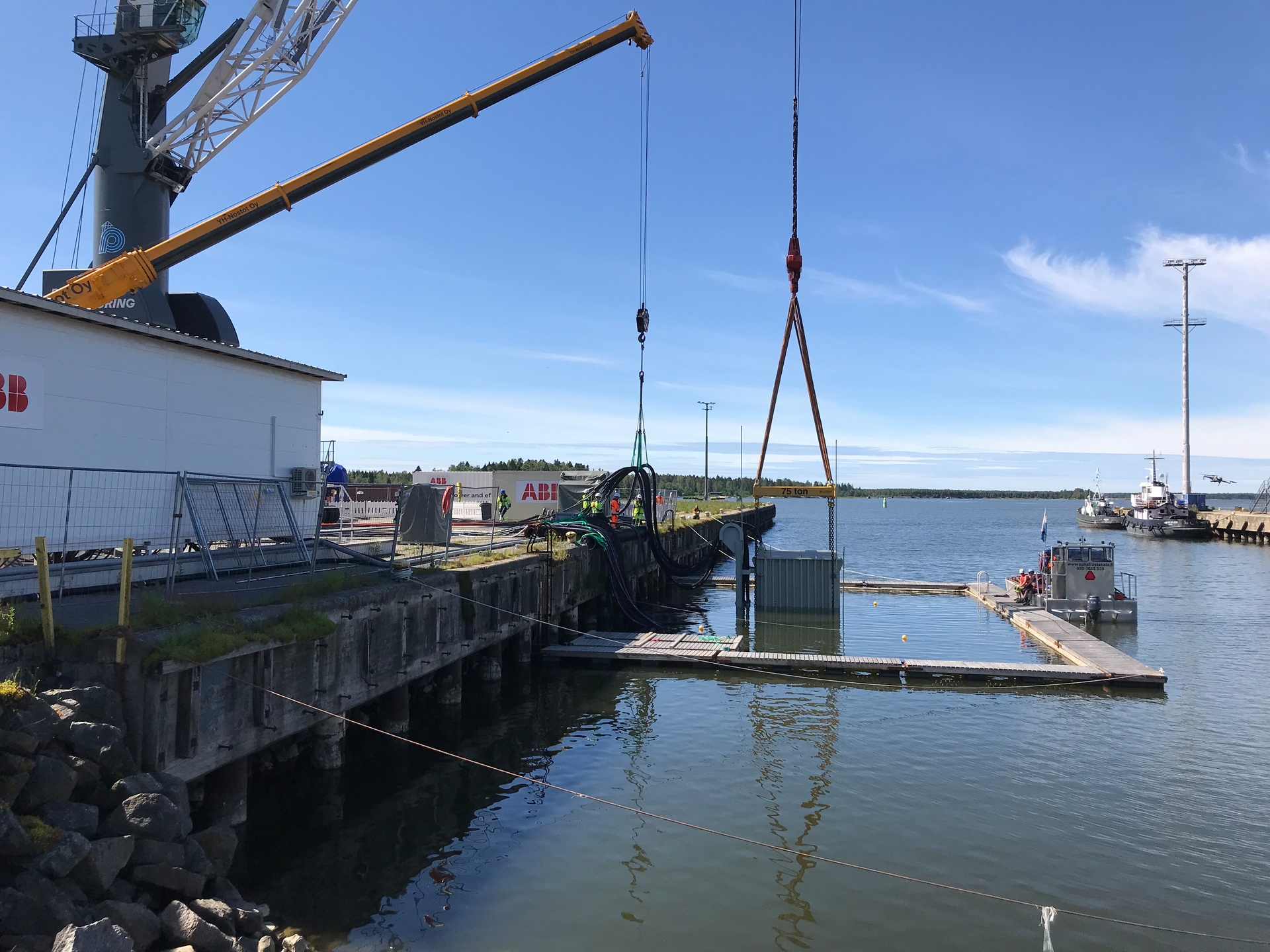 ABB completed the 3,000-hour shallow-water test at a sheltered harbor in Vaasa, Finland.