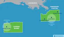 The company's 2019 exploration prospects in the US Gulf of Mexico. The company's 2019 exploration prospects in the US Gulf of Mexico.