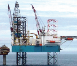 The jackup Rowan Norway (VALARIS JU-292).