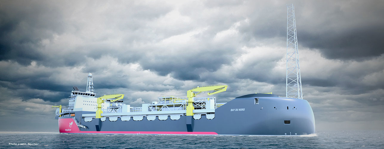 Artist's impression of the Bay du Nord FPSO.