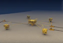 OneSubsea will supply the first fully integrated subsea production system rated up to 20,000 psi for the Chevron-operated deepwater Anchor field in the US Gulf of Mexico. OneSubsea will supply the first fully integrated subsea production system rated up to 20,000 psi for the Chevron-operated deepwater Anchor field in the US Gulf of Mexico.