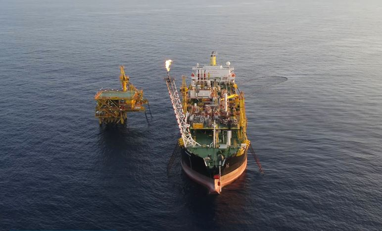 The Bertam field facilities offshore Malaysia.