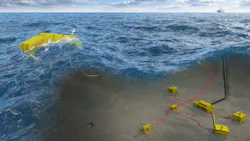 A prototype wave energy converter could be trialled off northern Scotland later this year. A prototype wave energy converter could be trialled off northern Scotland later this year.