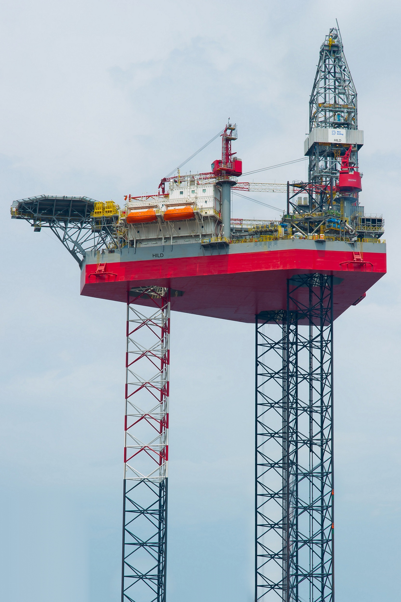 The jackup drilling rig Hild.