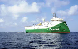 The Polarcus Asima. The Polarcus Asima.