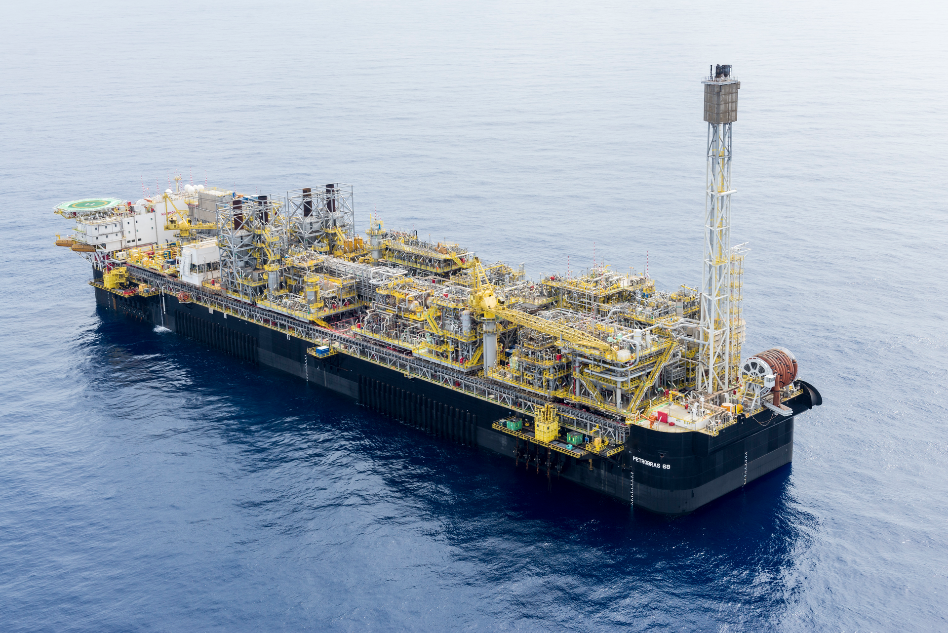 The FPSO P-68 operates at the Berbig&atilde;o field in the presalt Santos basin offshore Brazil.