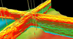 Discover deepwater sandstone reservoir sweet spots with fast and powerful workflows and interpretation using CGG’s Jason technology on the Alibaba Cloud platform. Cross-section shows P-impedance to indicate reservoir quality; well logs show gamma ray for comparison. Discover deepwater sandstone reservoir sweet spots with fast and powerful workflows and interpretation using CGG’s Jason technology on the Alibaba Cloud platform. Cross-section shows P-impedance to indicate reservoir quality; well logs show gamma ray for comparison.