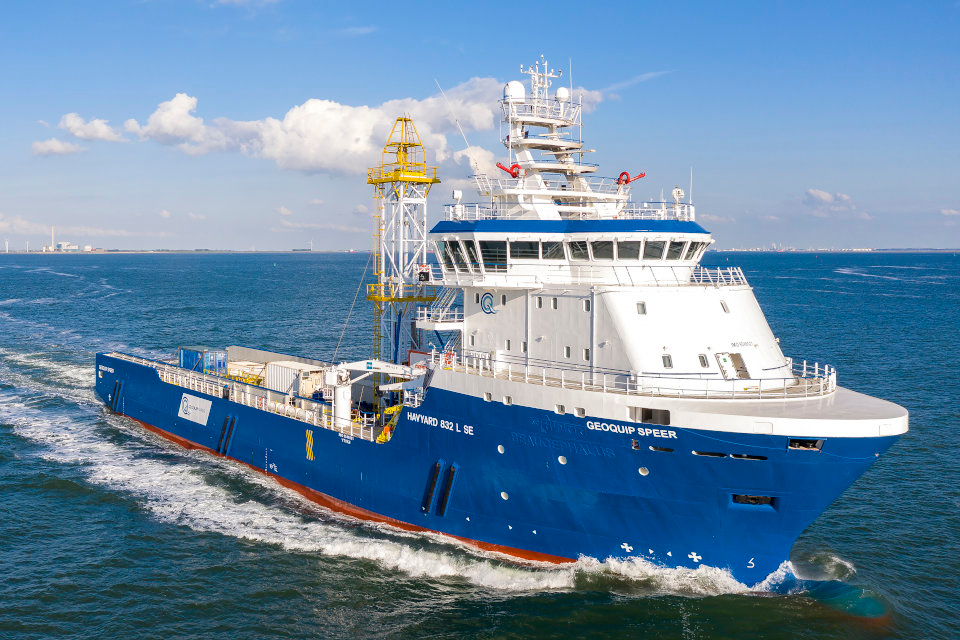 The geotechnical vessel Geoquip Speer.