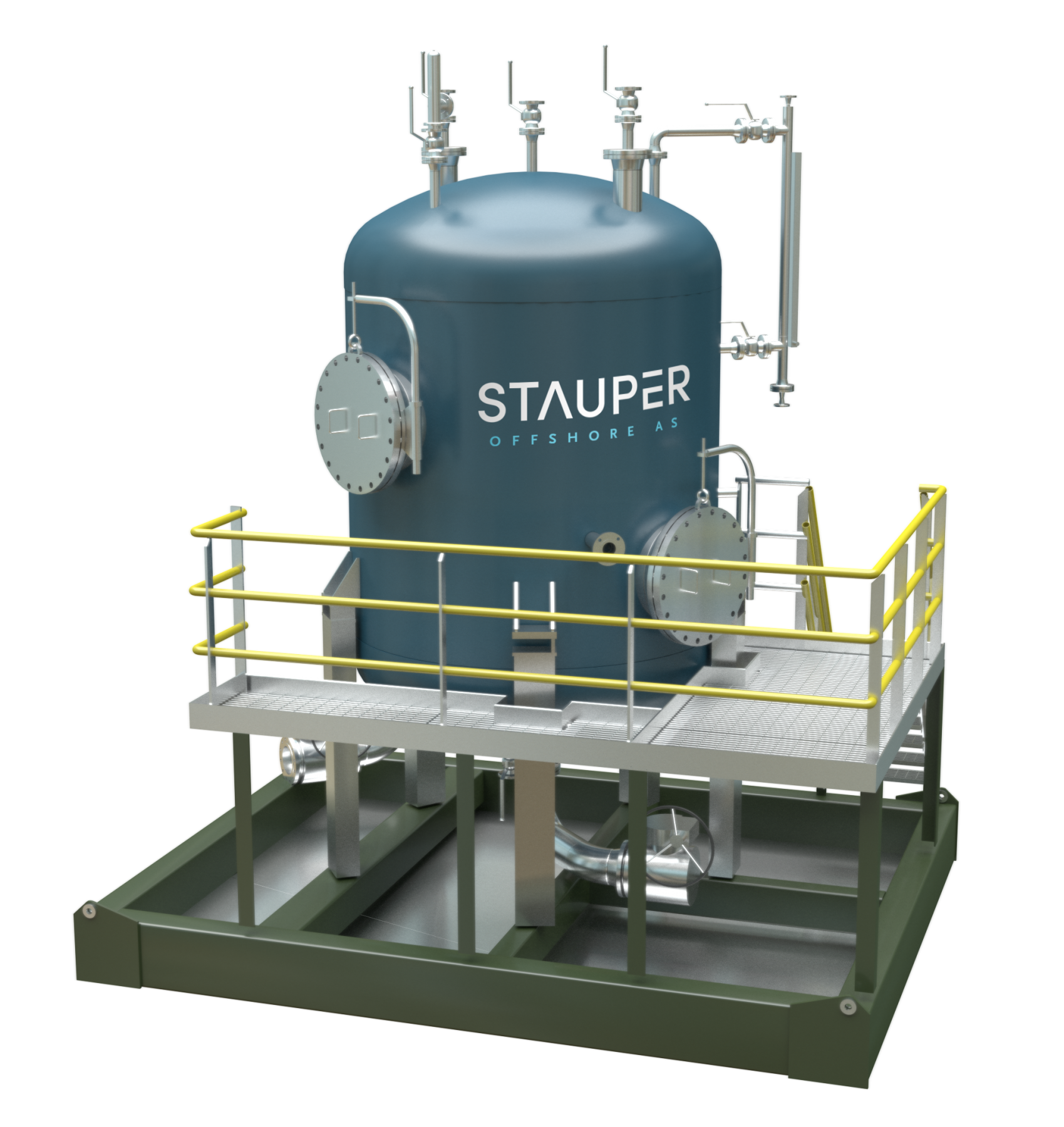 The Stauper compact flotation unit.
