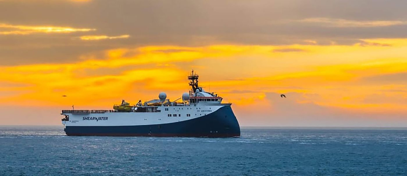 The SW Amundsen is conducting the one-month program in the UK northern North Sea.