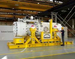 Subsea HOFIM motor-compressor. Subsea HOFIM motor-compressor.