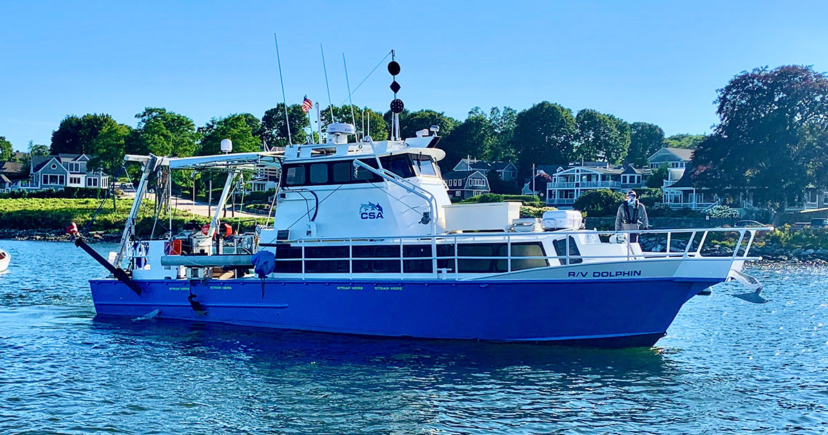 The R/V Dolphin.