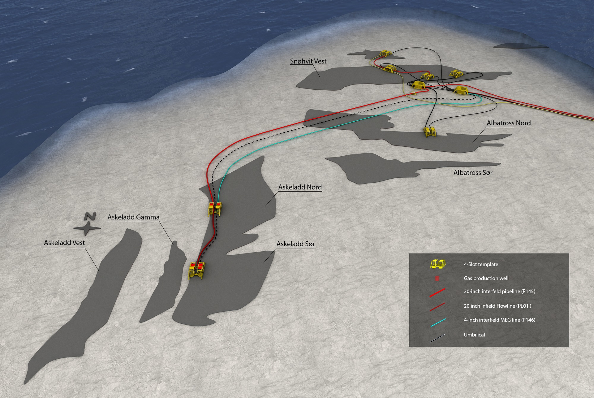 Askeladd field layout.