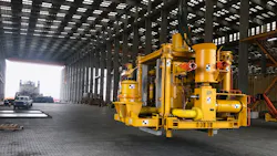 The Dril-Quip team performed dockside testing on the HXT at C-Port in Port Fourchon, Louisiana, before transferring the unit to a vessel for installation offshore. The Dril-Quip team performed dockside testing on the HXT at C-Port in Port Fourchon, Louisiana, before transferring the unit to a vessel for installation offshore.