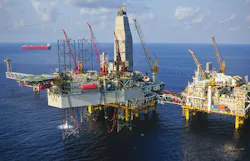 The Bayu-Undan field complex in the Timor Sea. The Bayu-Undan field complex in the Timor Sea.