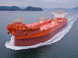 The shuttle tanker Eagle Pilar. The shuttle tanker Eagle Pilar.