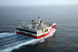 The Ramform Titan. The Ramform Titan.