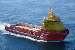 The platform supply vessel Viking Prince. The platform supply vessel Viking Prince.