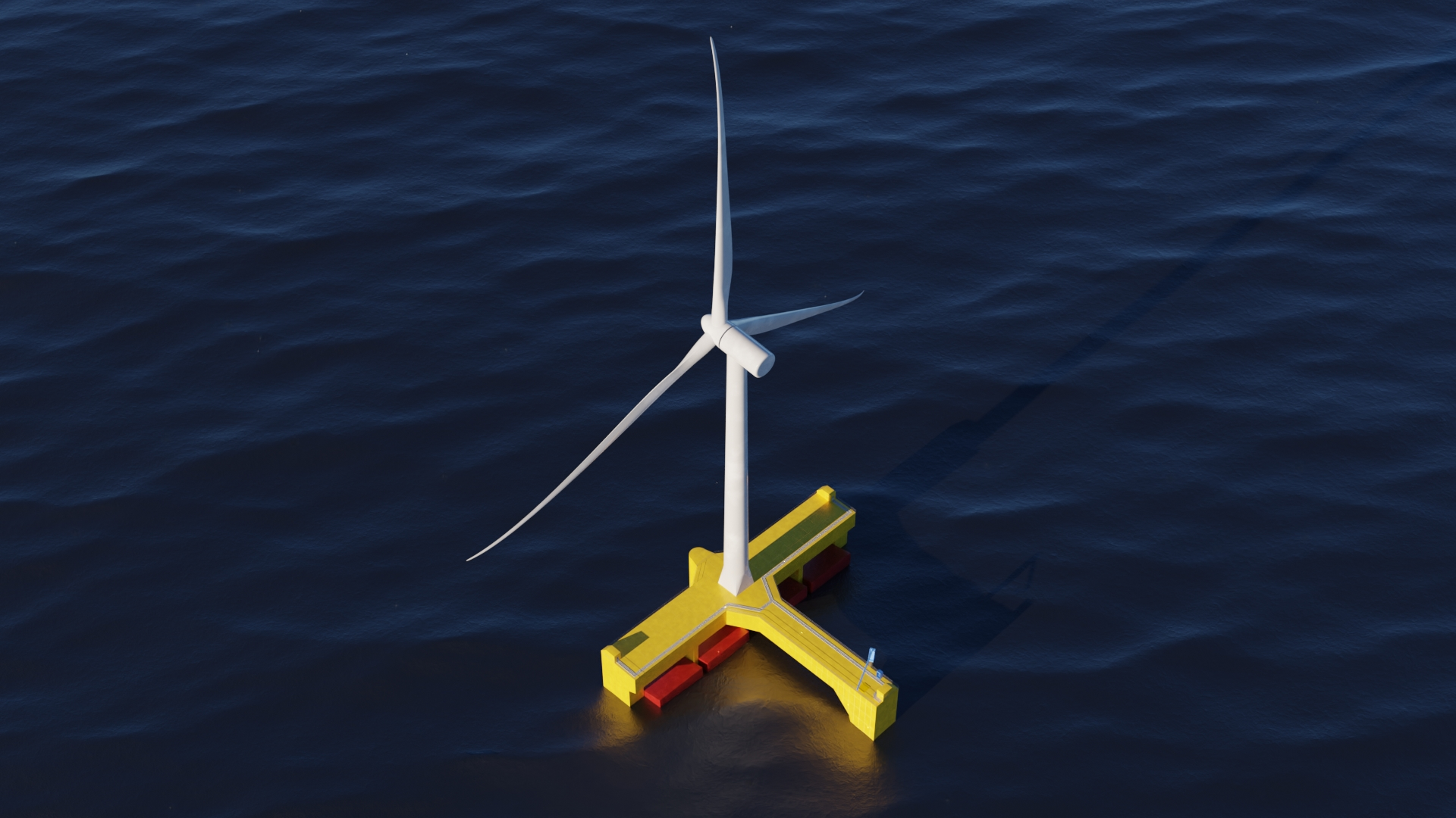 Floating Power Plant Platform