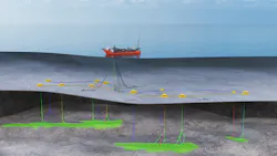 The Johan Castberg field development in the Barents Sea. The Johan Castberg field development in the Barents Sea.