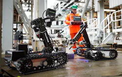 Equinor says it plans to deploy a work-class version of Taurob robot on its offshore facilities once the prototype has been validated. Equinor says it plans to deploy a work-class version of Taurob robot on its offshore facilities once the prototype has been validated.