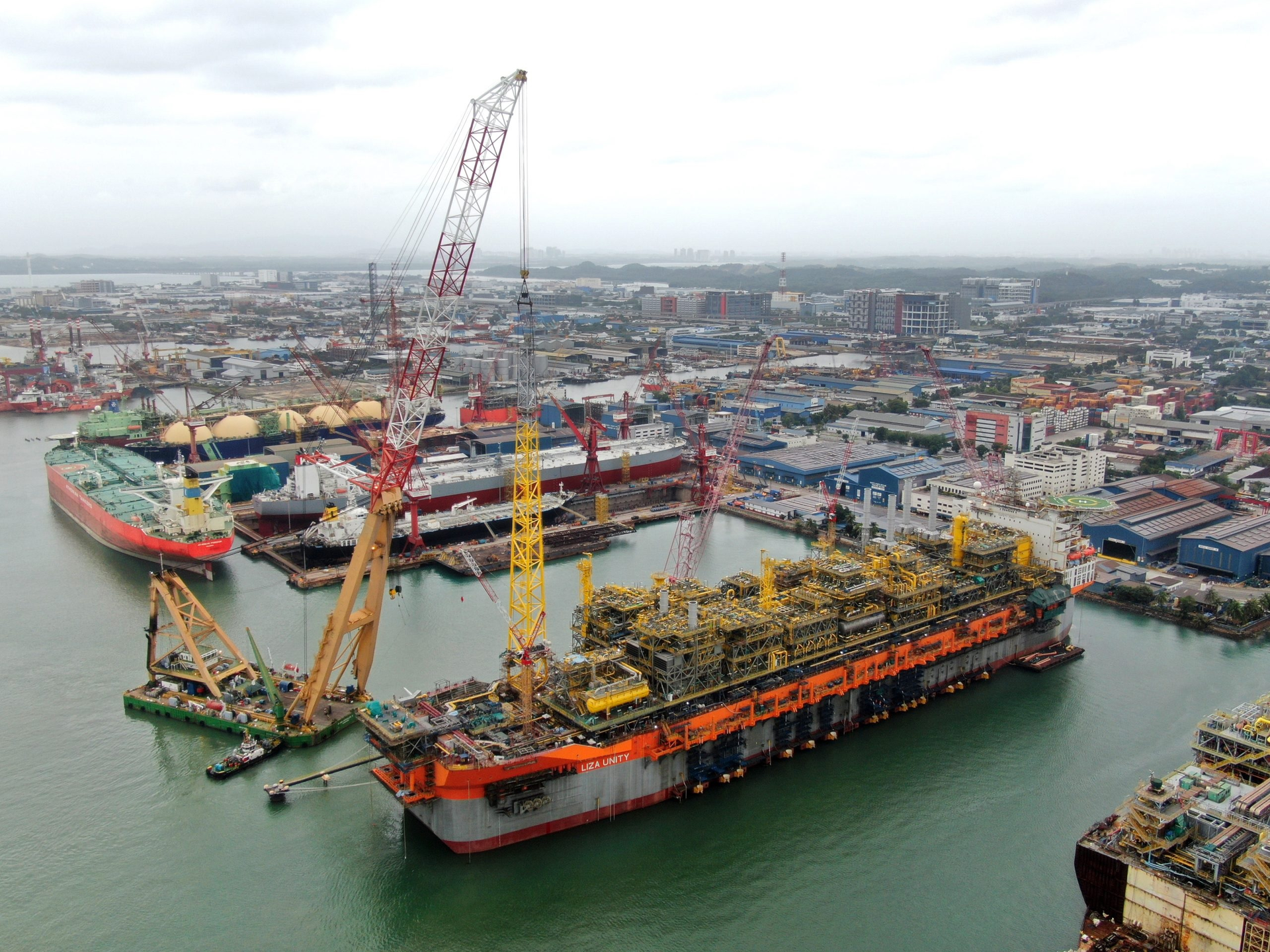 The FPSO Liza Unity.