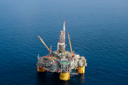 The Auger TLP in the Gulf of Mexico. The Auger TLP in the Gulf of Mexico.