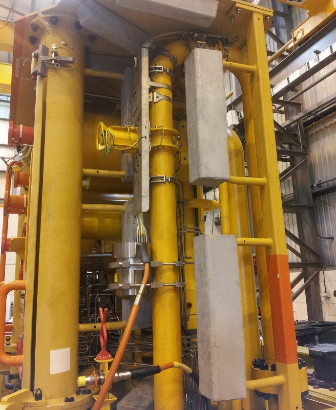 Subsea erosion monitoring in bend.