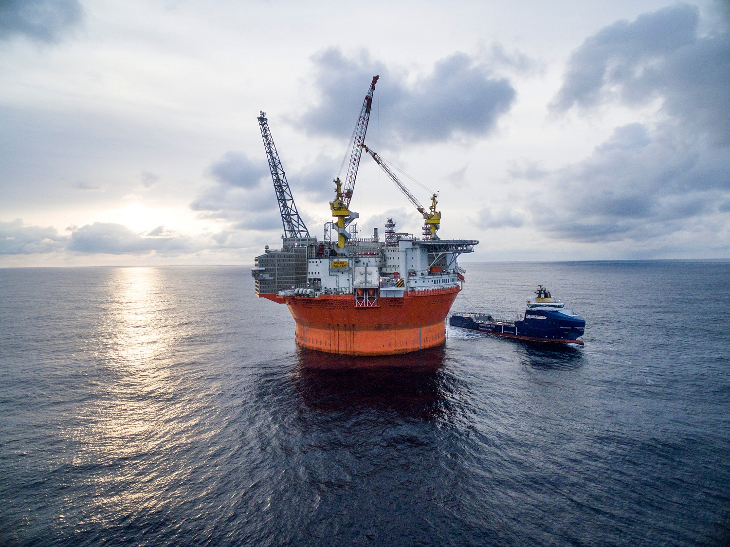The Goliat FPSO in the Barents Sea.