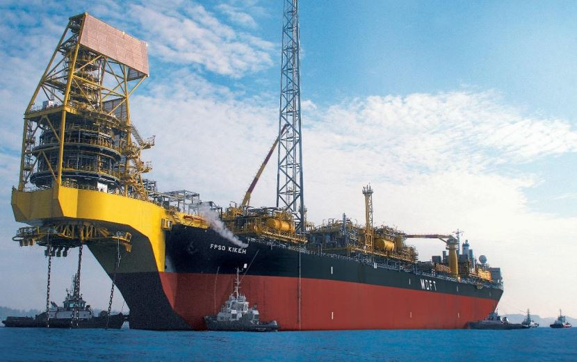 The FPSO Kikeh.