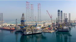 The company’s Hamriyah facilities. The company’s Hamriyah facilities.