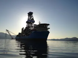 The Maersk Voyager drilled the Venus-1 oil discovery offshore Namibia for TotalEnergies. The Maersk Voyager drilled the Venus-1 oil discovery offshore Namibia for TotalEnergies.