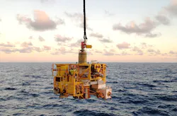The Subsea 2.0 tree is deployed offshore Brazil. The Subsea 2.0 tree is deployed offshore Brazil.