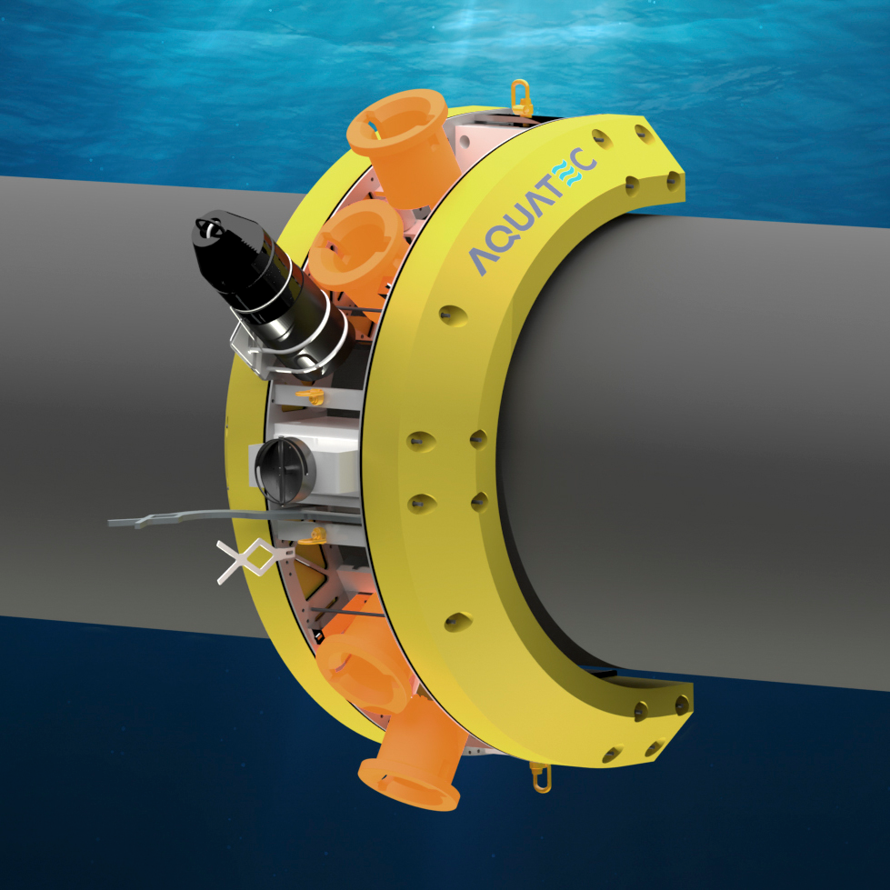 KINEKtron combines many of Aquatec's existing underwater instrumentation and communications technologies with a new method for measuring strain in an ROV-installable package.