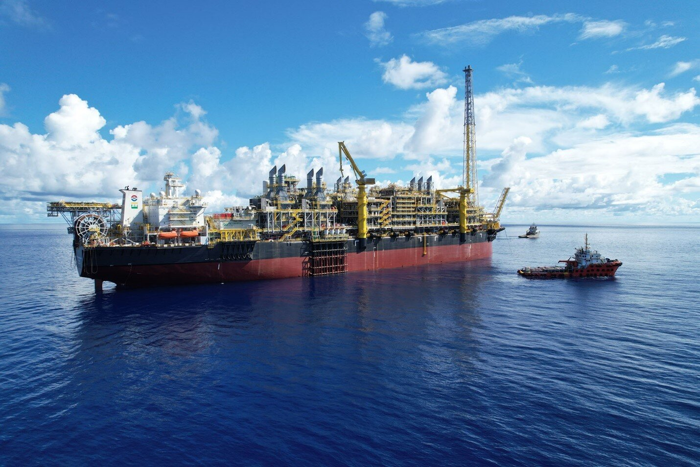 FPSO Guanabara MV31 is located at the Mero Field in the presalt region of the Santos Basin.