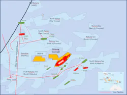 Mako gas field is one continuous single tank of methane gas with insignificant impurities and a highly permeability reservoir with excellent productive capability, according to Conrad Asia Energy. Mako gas field is one continuous single tank of methane gas with insignificant impurities and a highly permeability reservoir with excellent productive capability, according to Conrad Asia Energy.