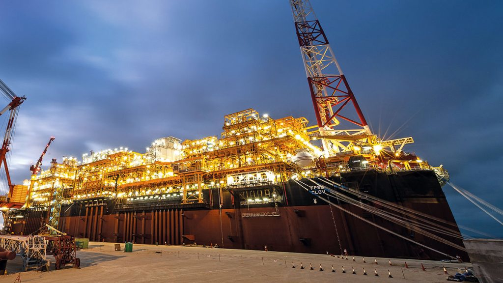 CLOV FPSO site