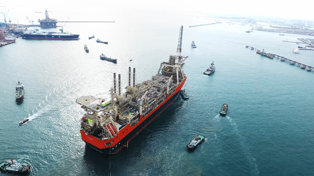 The harsh water Glen Lyon newbuild FPSO is working for bp in West of Shetland on FEED and other related work. KBR designed the 21,000-ton topsides providing production capacity for 320,000 bbl/d of liquids and 220 MMscfd/d of gas and 380,000 bbl/d of produced water and seawater injection.