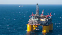The Olympus TLP is an offshore deepwater platform in the GoM, The Olympus TLP is an offshore deepwater platform in the GoM,