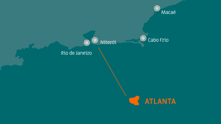 Located in the Santos Basin, the Atlanta Field is operated by Enauta Energia S.A., a wholly owned subsidiary of the company, which also has a 100% interest in this asset.