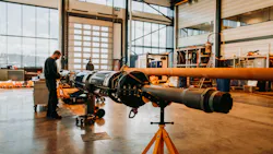 An ROCS at Optime Subsea’s workshop in Notodden. An ROCS at Optime Subsea’s workshop in Notodden.