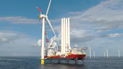 The first Jones Act-compliant wind turbine installation vessel is Dominion Energy’s Charybdis. The first Jones Act-compliant wind turbine installation vessel is Dominion Energy’s Charybdis.