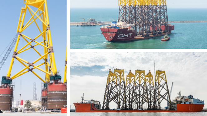 Lamprell has more than 130 wind turbine generator substructures, including jackets, pin piles and transition pieces.