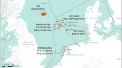 Petrogas assets in the North Sea as of May 2020 Petrogas assets in the North Sea as of May 2020