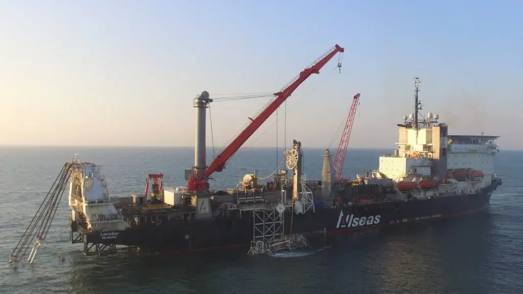 Allseas' first vessel, Lorelay, will execute the pipeline installation and burial scope for the N05A gas field development, 36 years after Lorelay's North Sea debut.